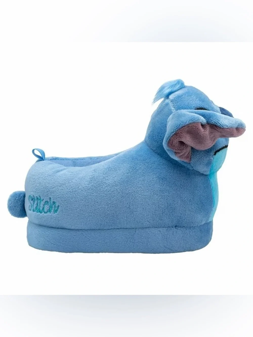 Disney Stitch Plush Slippers - size 13/1